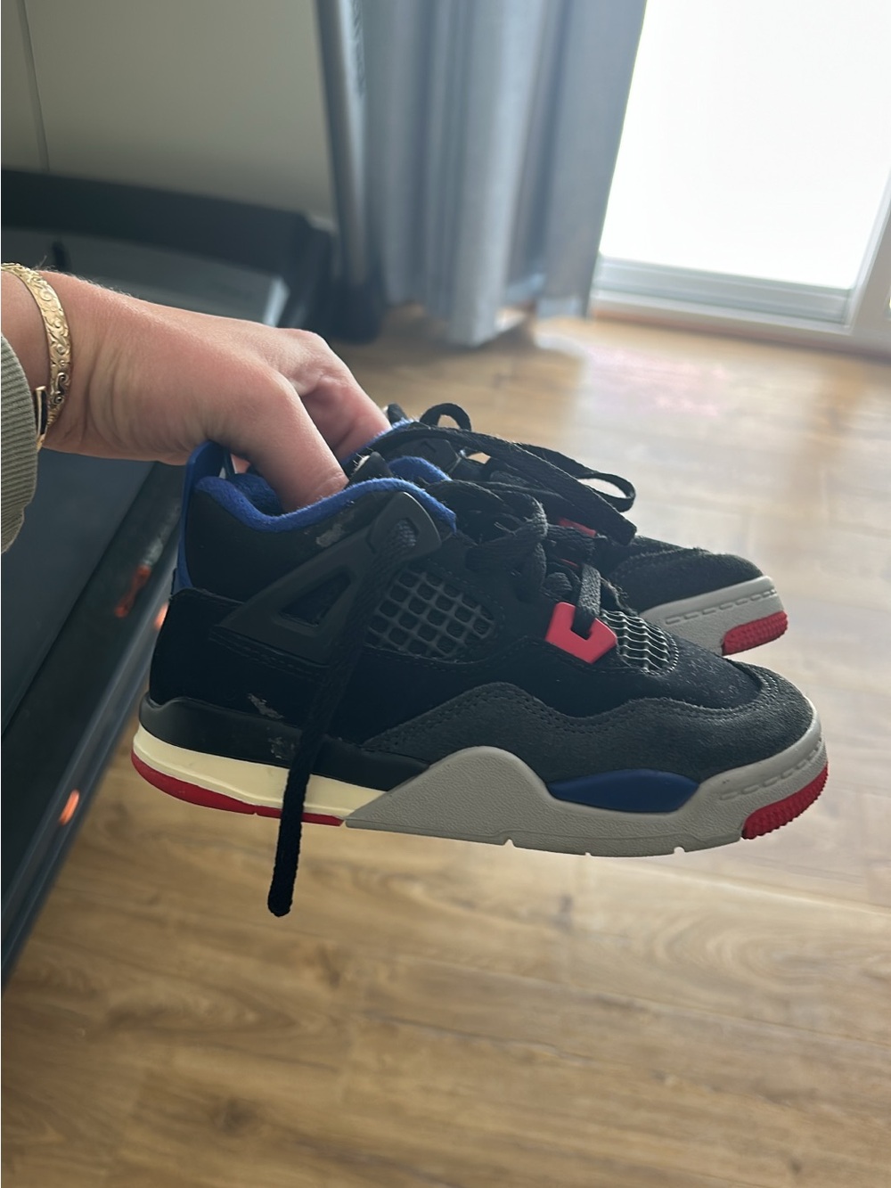 Jordan 4 Retro "Rare Air" Toddler Kids' Shoe